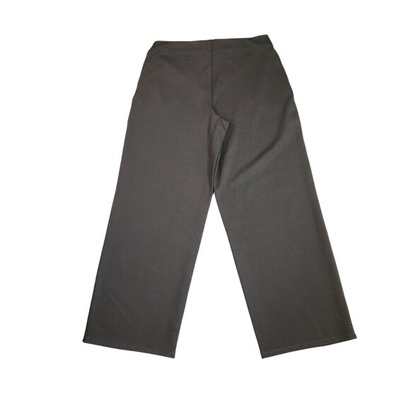 Nic & Zoe Drapey Ponte Wide Leg Ankle Pant In Briar New With Tags Women's Size M - Picture 2 of 14